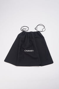 Chanel Brown Chocolate Bar Boston Bag with Silver Hardware