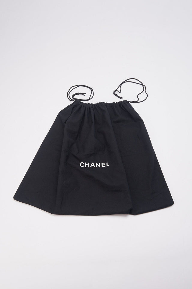 Chanel Brown Chocolate Bar Boston Bag with Silver Hardware