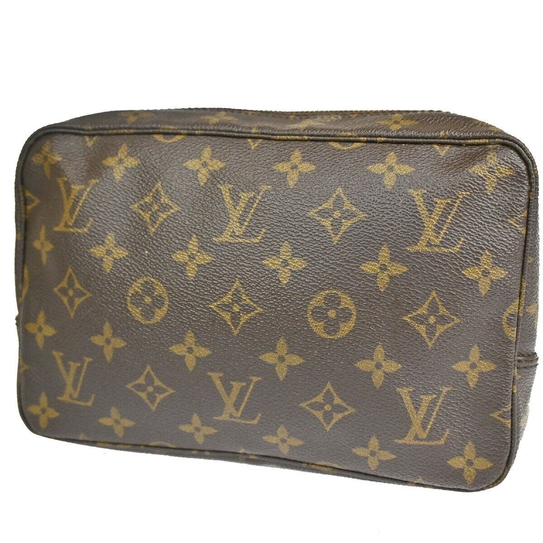 Louis Vuitton Trousse De Toilette  Canvas Clutch Bag