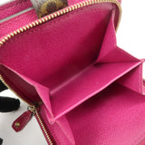 Louis Vuitton Monogram Perfor Compact Zip Wallet Fuchsia M95188