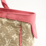 Louis Vuitton Monogram Sabia Cabas Hand Bag MM Rose M93496