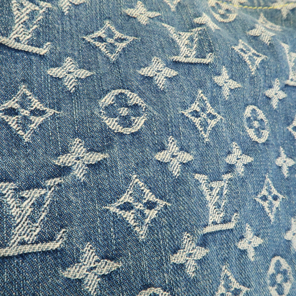 Louis Vuitton Monogram Denim Baggy PM Shoulder Bag M95049