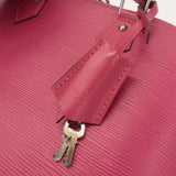 Louis Vuitton Epi Alma PM Hand Bag Fuchsia Pink M40490