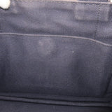 Prada Canapa Mini Canvas 2Way Tote Bag Hand Bag Navy 1BG439