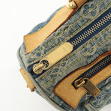 Louis Vuitton Monogram Denim Neo Speedy Boston Bag Blue M95019