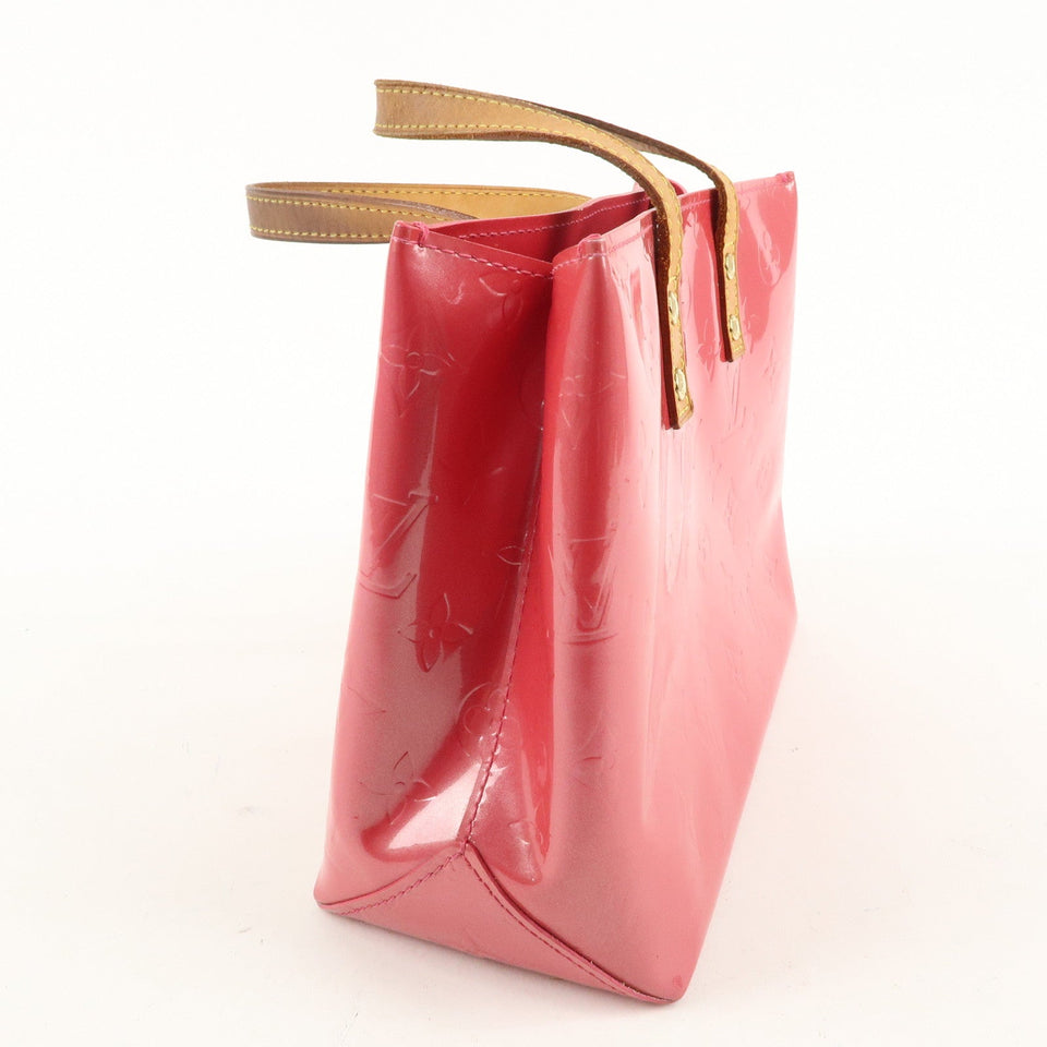 Louis Vuitton Monogram Vernis Lead PM Hand Bag Framboise M9132F