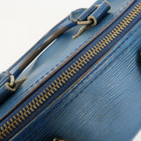 Louis Vuitton Epi Speedy 25 Hand Boston Bag Blue M43015