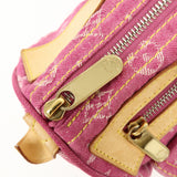 Louis Vuitton Monogram Denim Neo Speedy Boston Bag Pink M95214