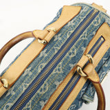 Louis Vuitton Monogram Denim Neo Speedy Boston Bag Blue M95019