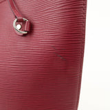 Louis Vuitton Epi Neverfull MM Shoulder Bag Fuchsia M40882
