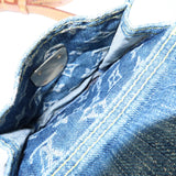 Louis Vuitton Monogram Denim Camera Bag Shoulder Bag Blue M95348