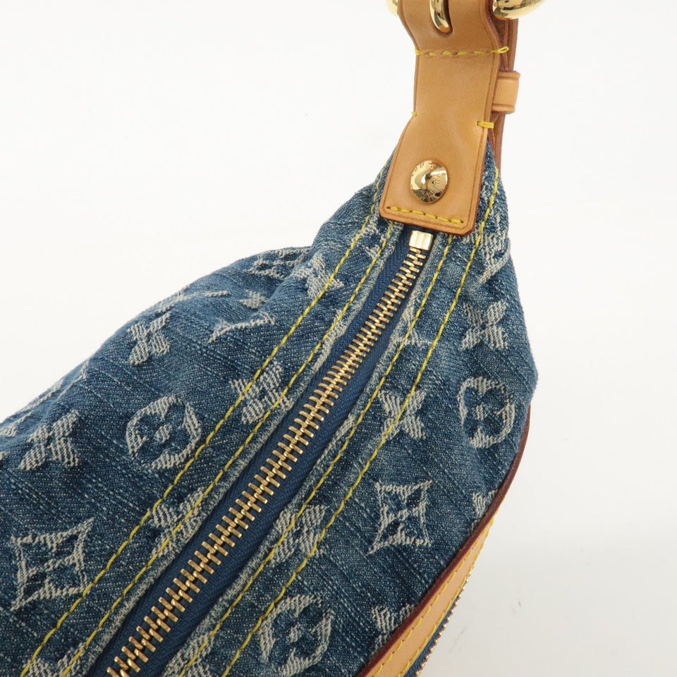 Louis Vuitton Monogram Denim Baggy PM Shoulder Bag M95049