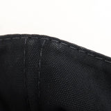 Prada Canapa Canvas Tote Bag Hand Bag Black BN1877