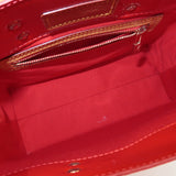Louis Vuitton Monogram Vernis Lead PM Hand Bag Rouge M91088