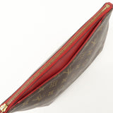 Louis Vuitton Monogram Pallas Beauty Case Brown Red M64123
