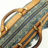 Louis Vuitton Monogram Denim Neo Speedy Boston Bag Blue M95019