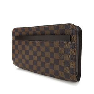 Louis Vuitton Saint Louis  Canvas Clutch Bag