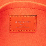 Orange Louis Vuitton Epi Neverfull Pouch