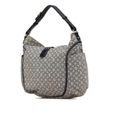 Gray Louis Vuitton Monogram Mini Lin Idylle Romance Hobo Bag