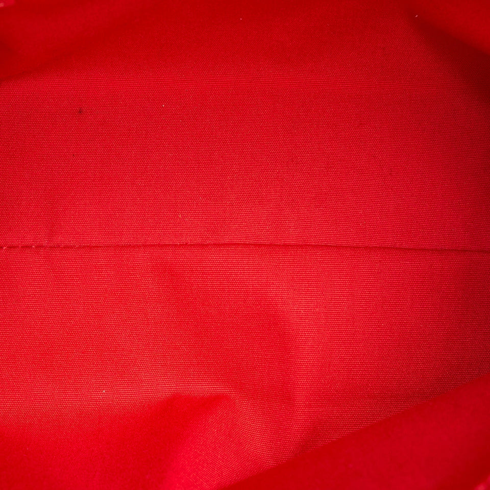 Louis Vuitton Reade PM Red Monogram Vernis