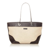 Gucci Tote Bag Brown Canvas