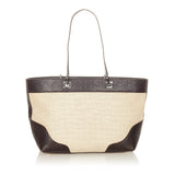 Gucci Tote Bag Brown Canvas