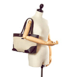 Gucci Tote Bag Brown Canvas