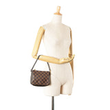 Brown Louis Vuitton Damier Ebene Trousse Pochette Handbag