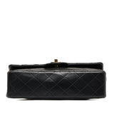 Chanel Classic Double Flap Small Black Lambskin Gold