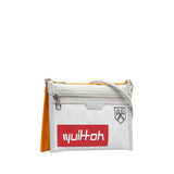 Gray Louis Vuitton Monogram Antartica Double Flat Messenger Crossbody Bag
