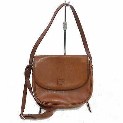 Burberry Shoulder Bag Light Brown Leather (SHC1-15958)