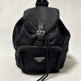 Prada Nylon Backpack Black