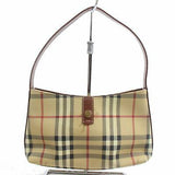 Burberry Hand Bag Beige PVC (SHC1-15960)