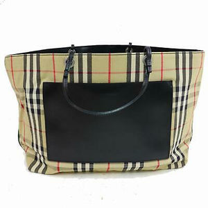 Brand Inspired Burberry London Tote Bag Beige Canvas