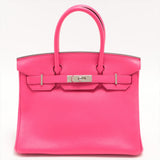 Hermes Birkin 30 Taurillon Clemence Rose