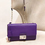 Prada Purple Flap Bag