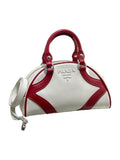Prada Bicolor Bowling Bag