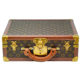 Vintage Louis Vuitton Custom Monogram Travel Jewelry Case with 4 Trays