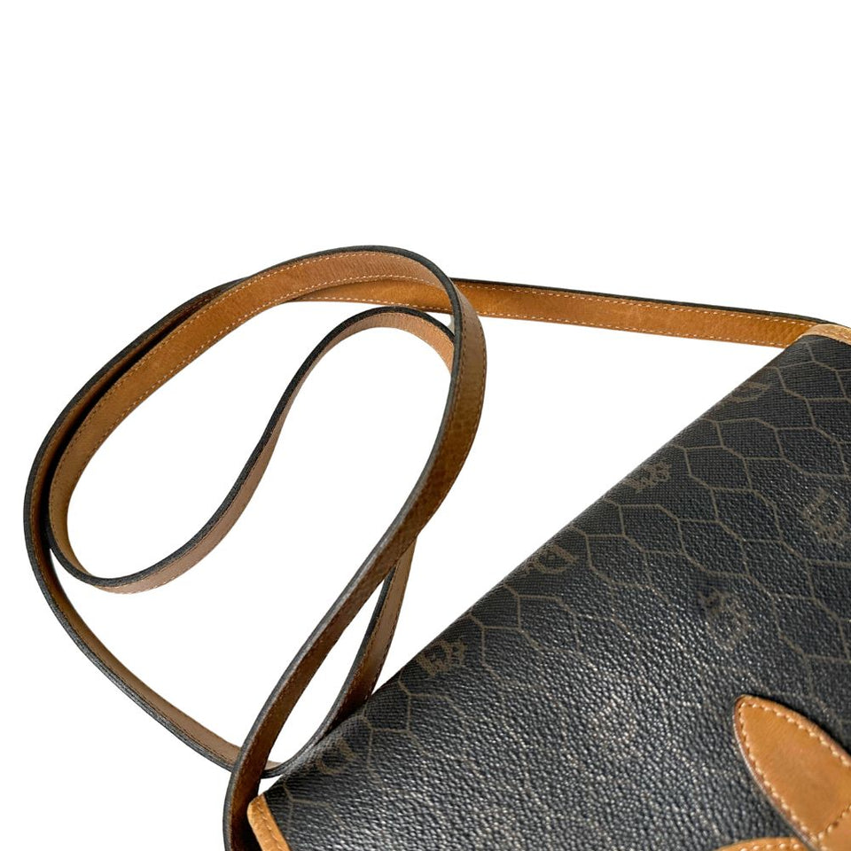 Dior Honeycomb  Canvas Shoulder Bag