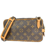 Louis Vuitton Marly  Canvas Clutch Bag