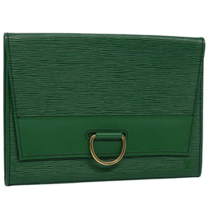 Louis Vuitton Léna  Leather Clutch Bag