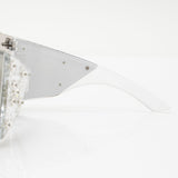 Dior Limited Edition Crystal Grand Salon X Shield Sunglasses