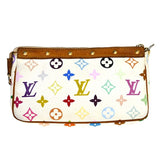 Louis Vuitton Pochette Accessoires  Canvas Clutch Bag