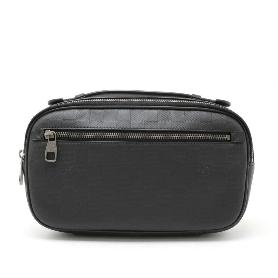 Louis Vuitton Ambler  Leather Clutch Bag
