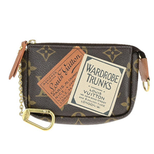Louis Vuitton Pochette Clés  Canvas Clutch Bag