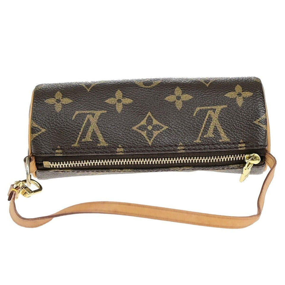 Louis Vuitton Papillon  Canvas Clutch Bag