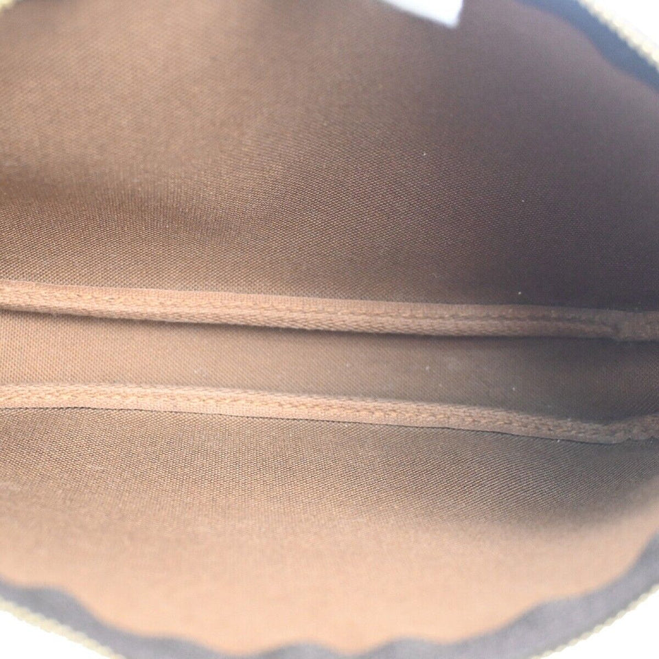 Louis Vuitton Pochette Accessoires  Leather Clutch Bag