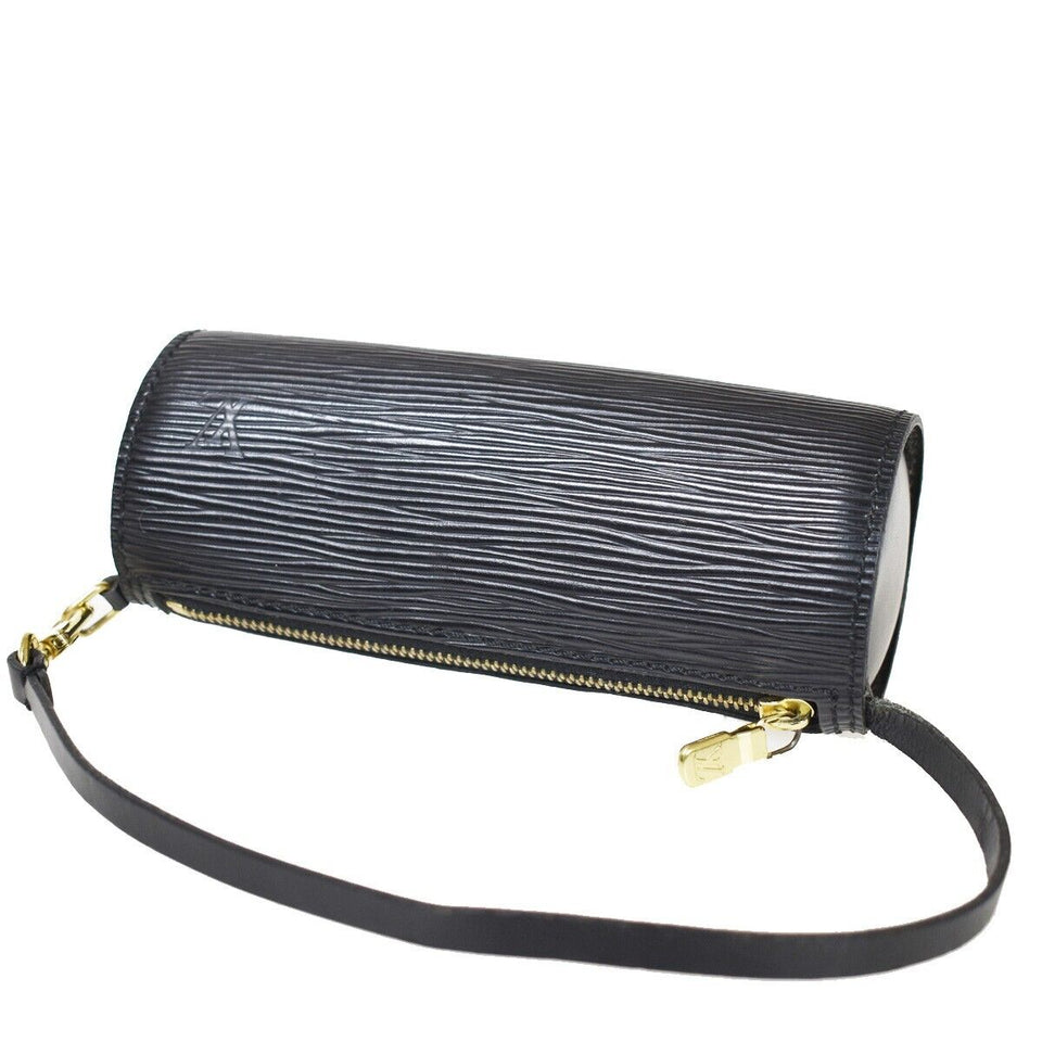 Louis Vuitton Soufflot  Leather Clutch Bag