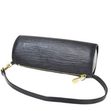 Louis Vuitton Soufflot  Leather Clutch Bag