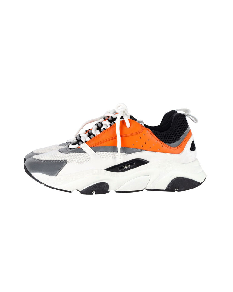 Dior B22 Sneakers in 'Red/Black' Leather and Mesh